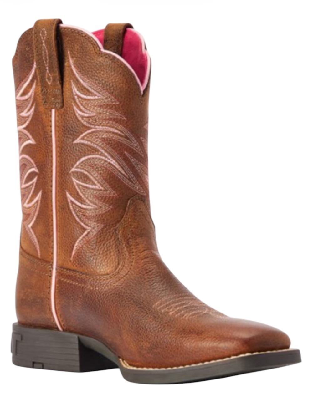 Ariat Firecatcher Rowdy Leather Western Cowboy Boots